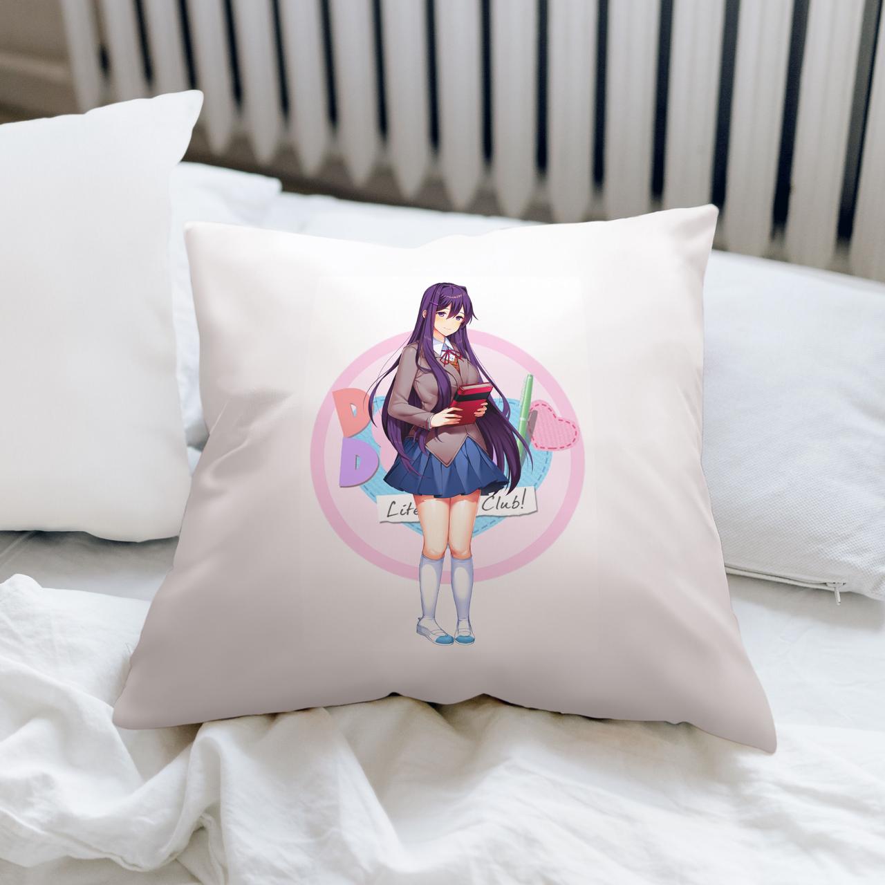 Подушка "Doki Doki Literature Club! / Докі Докі Літературний Клуб" №25, фото 1