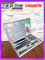 Набір столових ножів Zepline ZP-035 Кухонні аксесуари для кухні Ножі та приладдя Ножі обробні