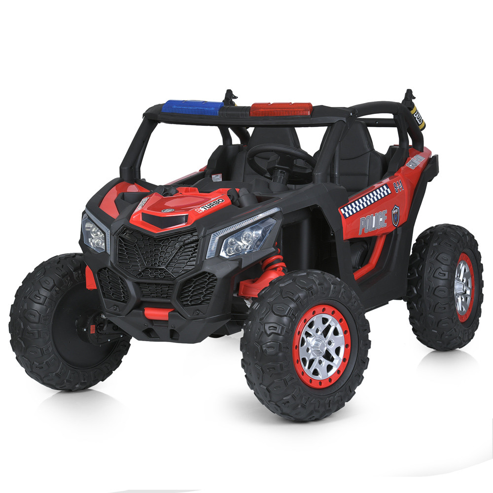 Дитячий електромобіль Багі Поліція Bambi Racer M 5743EBLR (24V) 4 мотори 45 W, 1 акумулятор 24V7AH, фото 1