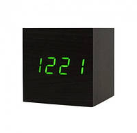Электронные настольные часы-будильник VST-869-4 с зеленой подсветкой