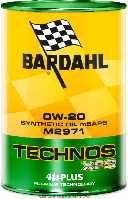 Моторна олива BARDAHL TECHNOS XFS 0W20 М2971 1 л. SN C60 371040