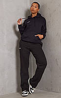 Спортивные штаны PrettyLittleThing CMV1192 XS Черный GL, код: 8222720
