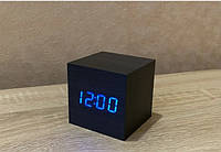 Электронные настольные часы-будильник VST-869-5 с синей подсветкой