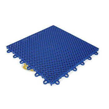 Універсальне модульне покриття 9 штук, площа 0,84 кв.м, пластик, синій SNMZ