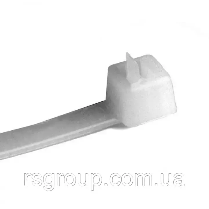 Кабельна стяжка багаторазова 5х200 (4.8*200 мм) біла (1пач -100шт.)