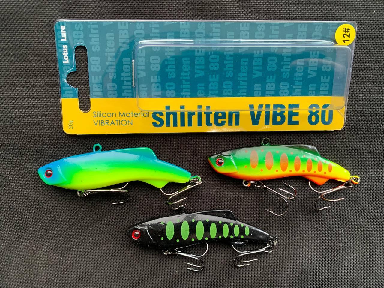 Воблер Раттлін Shiriten Vibe 80S 20g (Набір 3шт), фото 1