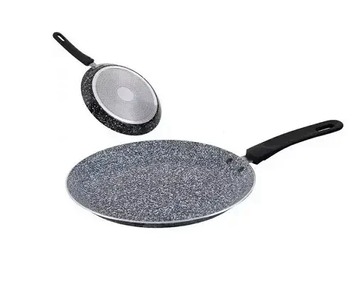 Сковорода для млинців підходить для будь-якого типу плити млинця з алюмінію дуже міцна UNIQUE UN-5414 - фото 2 - id-p2166510794