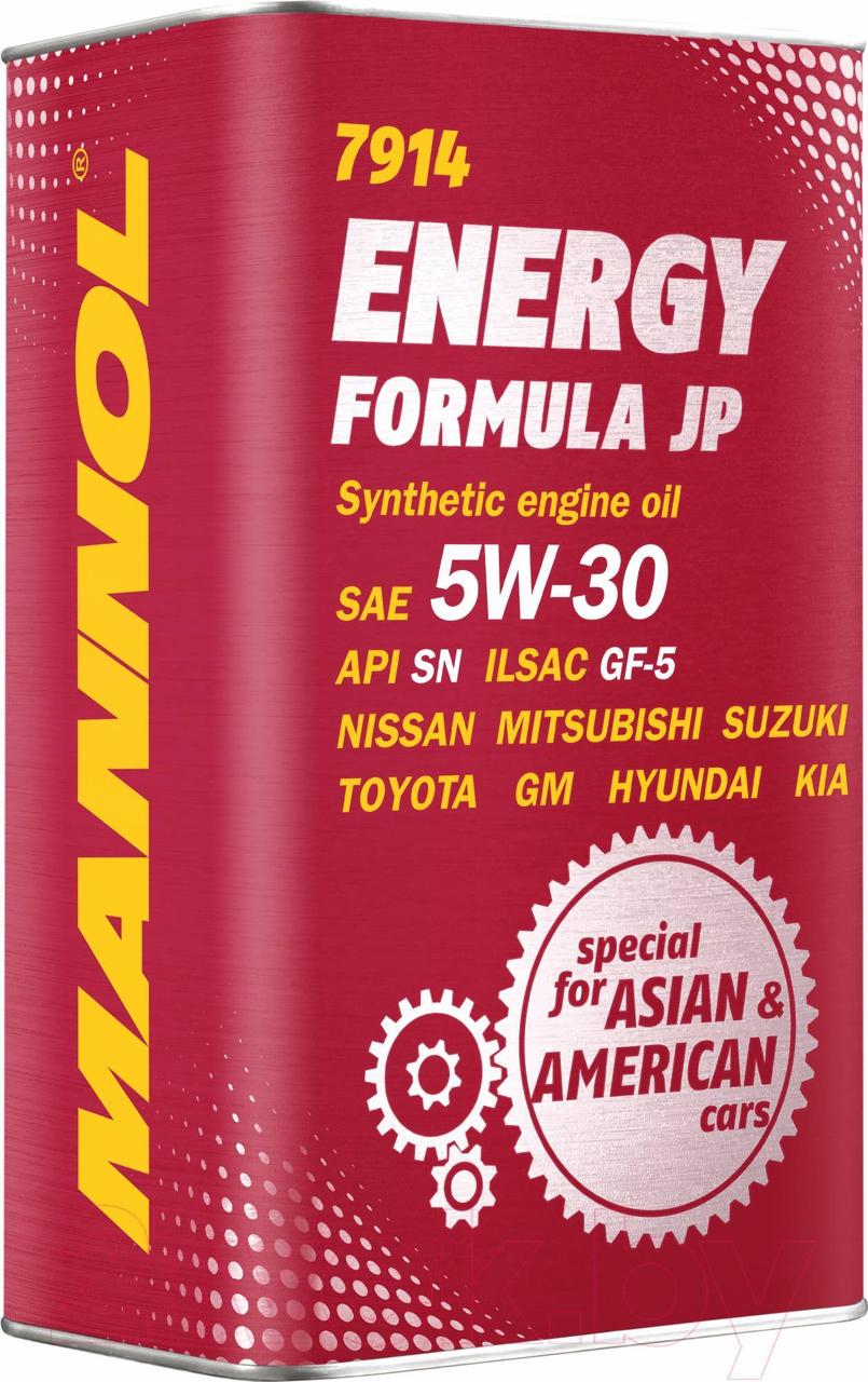 Моторна олива Mannol (metal) Energy Formula JP 5w30 SN 4л