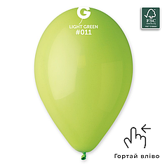 Куля 13" GEMAR-ДЖ Пастель 011 Салатова |  Light Green