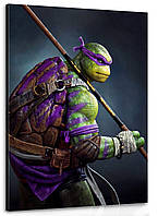 Картина Poster-land _Art_Dekors_ Черепашки Ниндзя Donatello 70x100см TM-002 DH, код: 7465715