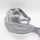 Масажер для шиї, спини та тіла з підігрівом / Електричний масажер для тіла / Роликовий масажер, фото 5