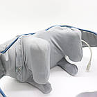 Масажер для шиї, спини та тіла з підігрівом / Електричний масажер для тіла / Роликовий масажер, фото 4