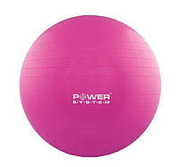 Мяч для фитнеса и гимнастики Power System PS-4013 Pro Gymball 75 cm Pink (4013PI-0) ET, код: 1586705