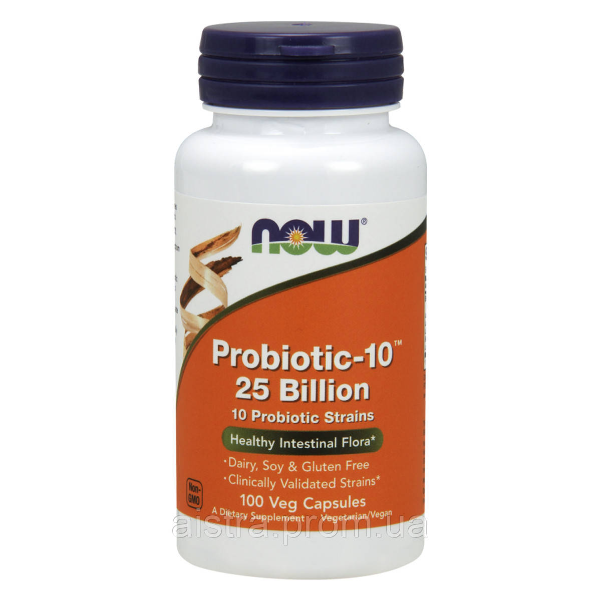 Пробиотический Комплекс Probiotic 25 Billion, Now Foods, 100 гелевых капсул UT, код: 6823155 - фото 1 - id-p2166485772