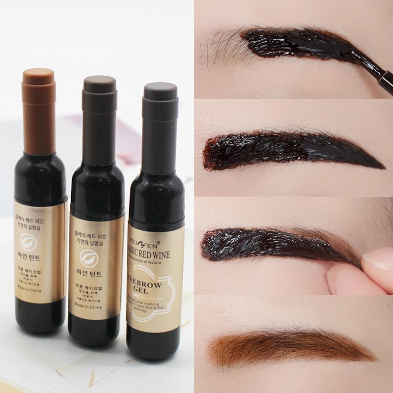 Тинт пленка для татуировки бровей Eyebrow Gel Classic Red Wine Темно-коричневый Темно-коричневый - фото 1 - id-p2183883029