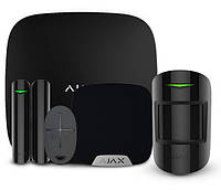 Комплект беспроводной сигнализации Ajax StarterKit + HomeSiren чёрный