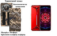 Тактический чехол для nubia Red Magic 3S, крепится к снаряжению на липучке