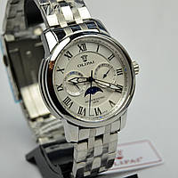 Мужские наручные часы OLIPAI JT6001 Silver стекло сапфир