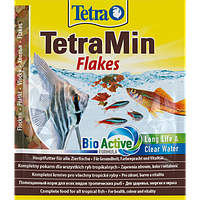 Корм Tetra Min Flakes для аквариумных рыбок, 12 г (хлопья)