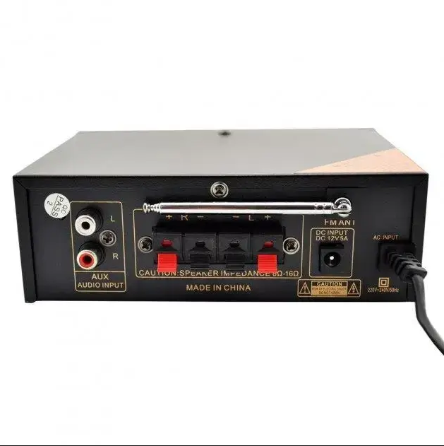 Усилитель AMP 699+BT UKS Усилитель мощности Простой усилитель звука Аудио усилитель для колонок Аудиоусилитель - фото 2 - id-p2166557217