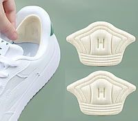 Универсальные самоклеящиеся мягкие латки для ремонта задника обуви, толщина 5 мм Белый