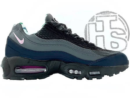 Чоловічі кросівки Nike Air Max 95 SP x Corteiz Blue Black Pink Beam FB2709-001, фото 1