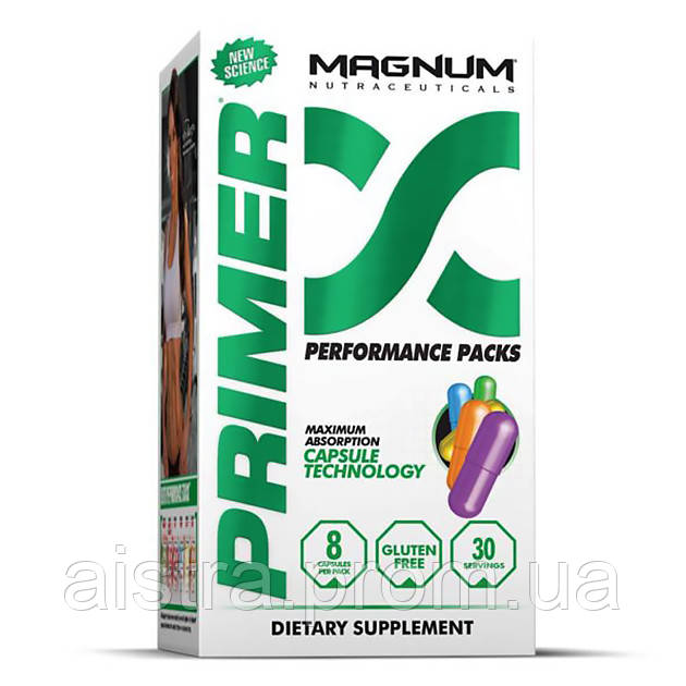 Витаминно-минеральный комплекс для спорта Magnum Nutraceuticals Primer Performance Packs 30 p UT, код: 7521257 - фото 1 - id-p2166487140