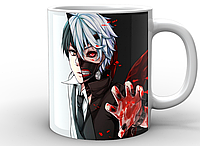 Кружка Geek Land белая Tokyo Ghoul Токийский гуль кен канеки TG.02.019 SM