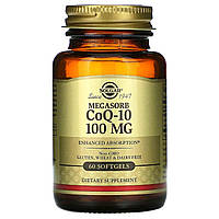 Коэнзим Solgar Megasorb CoQ-10 100 mg 60 Softgels SOL-00952 UT, код: 7612945