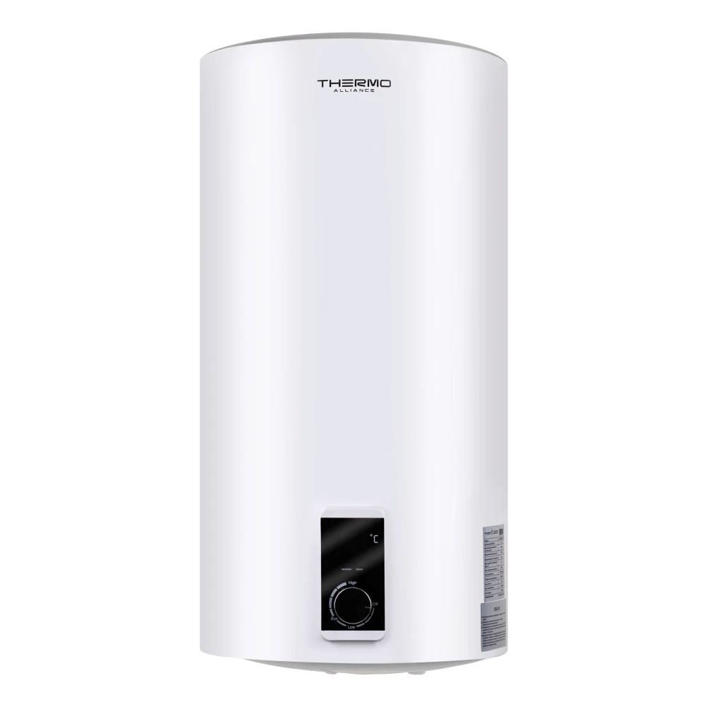 Водонагрівач електричний вузький 80 л SLIM вертикальний, сухий ТЕН 2,0 Thermo Alliance
