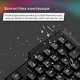 Ігрова міні клавіатура провідна підсвічуванням геймерський кейпад для ігор Gamwing K13 RGB Keypad для однієї руки, фото 7