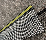 Профіль віконний примикання чорний паяний з манжетою і сіткою (6мм) Довжина 2,5 м Упаковка 25 шт, фото 4