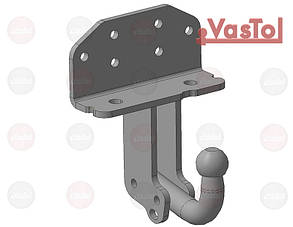 Фаркоп Lexus LX 570 (2008-2015)(Фаркоп Лексус ЛХ 570)VasTol