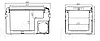 Компресорний автохолодильник Alpicool CL30 (30 літрів). Охолодження до -20 °C. Живлення 12, 24, 220 вольтів, фото 2