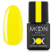 Неоновая база Moon Full Neon Rubber Base 02 (желтая), 8ml