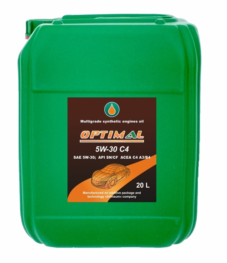 Олива моторна OPTIMAL 5W30 С4, 20 л