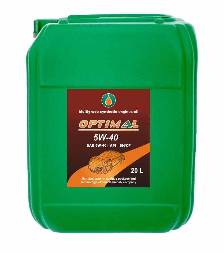 Олива моторна OPTIMAL 5W40 API SN/СF, 20 л