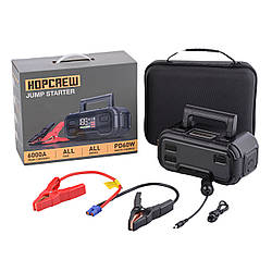 Пусковий пристрій Jump Starter для авто HOPCREW H6 (6000A) 118,40 Wh/32000mAh