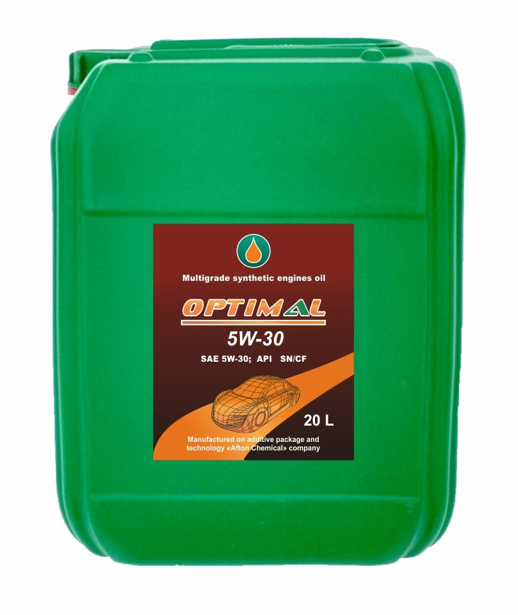 Олива моторна OPTIMAL 5W30 API SN/CF, 20 л