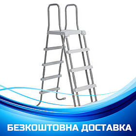 Сходи для басейнів (висота 132 см, знімні сходи) Intex 28077