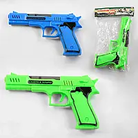 Пистолет ZHY 80 2 цвета, на батарейках, подсветка корпуса и дула, звук, в пакете irs