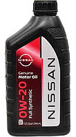 Моторна олива Nissan Genuine Motor Oil 0W-20 0,946 л