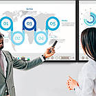 Презентер-клікер Hoco GM201 з акумулятором. Пульт для презентацій із лазерною указкою, фото 5