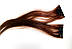 Пастка натурального волосся на шпильці шоколадна, фото 2