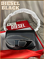 Сумка Diesel Diesel 1dr black чорна жіноча сумка diesel 1dr black чорна