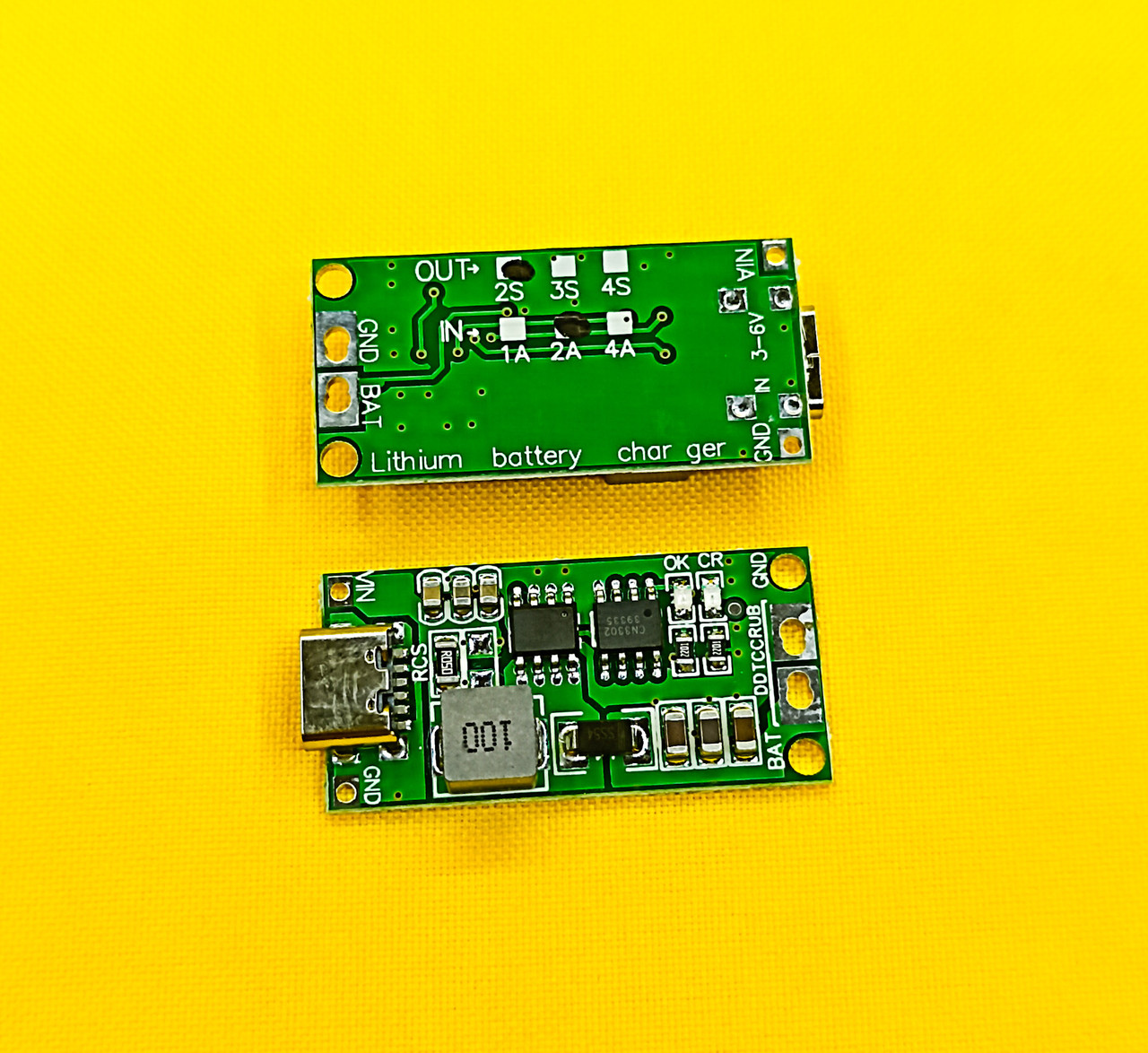 Підвищуючий модуль заряду Li-Ion, 2S 2A TYPE-C