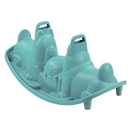 Гойдалка для двох Smoby Собачки 830208 блакитна
