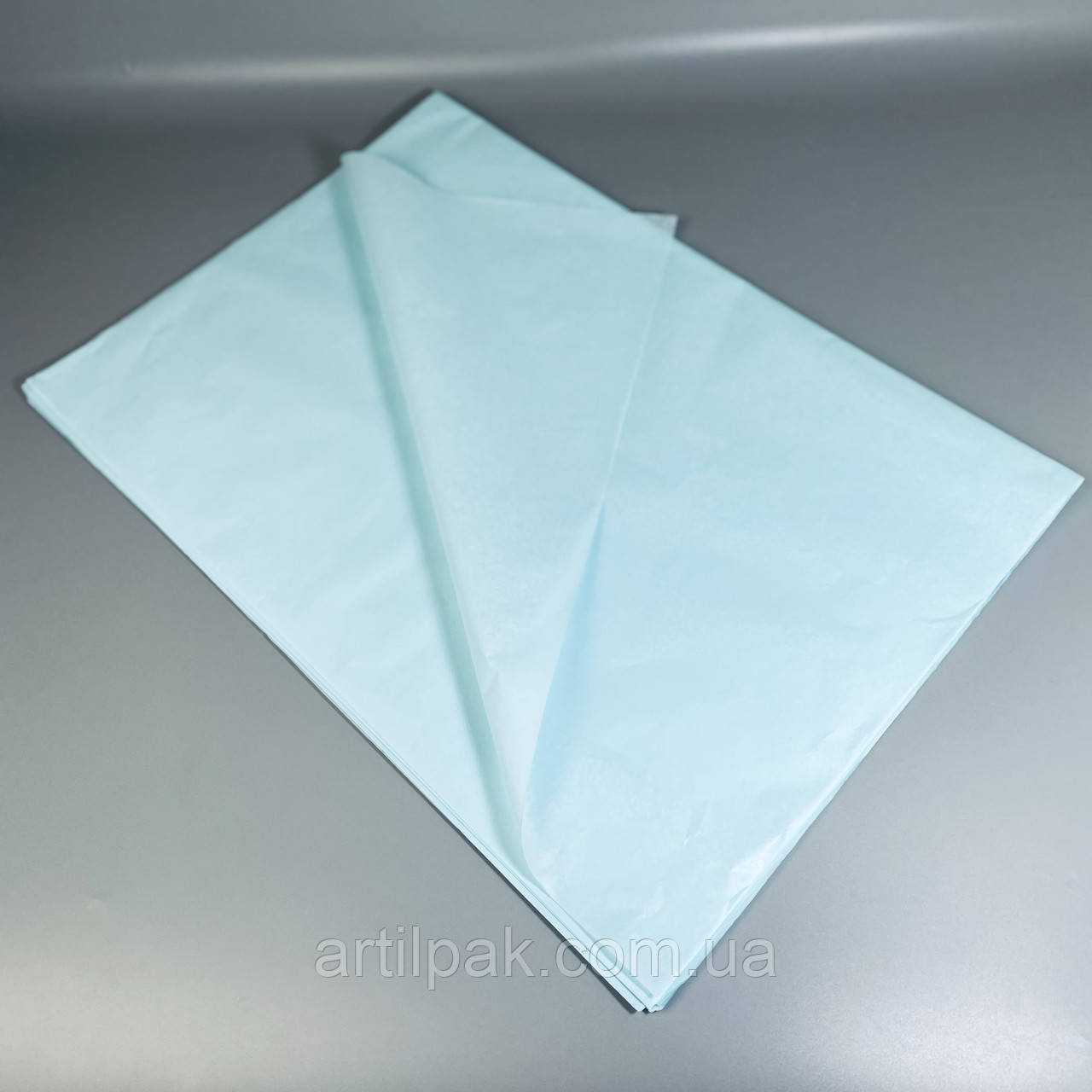 Папірусний папір Тішью Аквамарин, 50*70 см (10 шт)