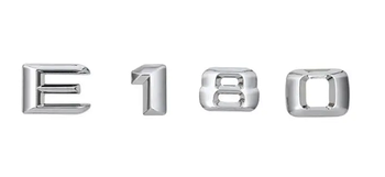 Напис Багажника Mercedes Benz E180