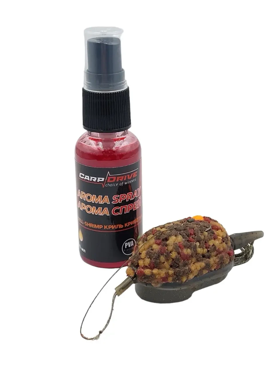 Арома спрей, активатор клювання, спрей Krill Shrimp (Криль-Креветка) 30 мл Carp Dream